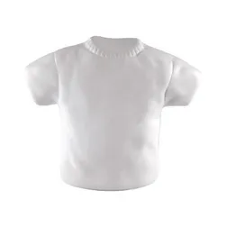 White T-Shirt Shaped Polyurethane Stress Reliever