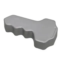 Silver Security Key Polyurethane Stress Relief Toy