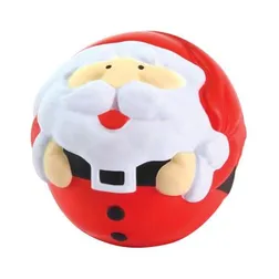Santa Shaped Polyurethane Stress Reliever
