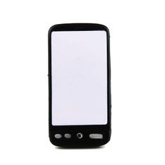 Black Smartphone Stress Reliever with Dual Branding Areas