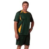 CoolDry Mens Long Soccer Shorts with Drawcord