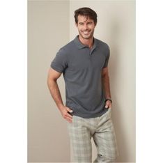 Henry Pique Cotton Polo Shirt