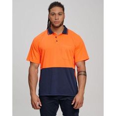 TrueDry Cotton Micromesh High Visibility Safety Polo