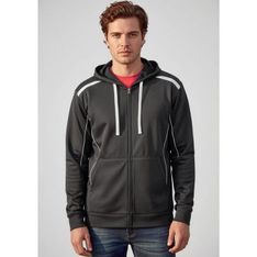 United Polyester Fleece Hoodie Full Zip Easy Fit