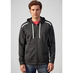 United Polyester Fleece Hoodie Full Zip Easy Fit