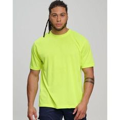 CoolDry Mini Waffle Hi Vis Safety Tee with Underarm Mesh