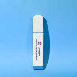 Wheat Straw Eco Highlighter with Fluorescent Ink
