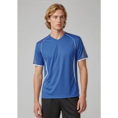 Mens Razor CoolDry Polyester Sports Interlock Tee