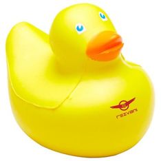 Yellow Duck Polyurethane Stress Relief Squeeze Toy