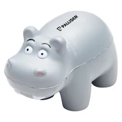 T768 Hippo Shaped Personalised Animal Stress Balls