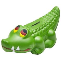 Crocodile Shaped Polyurethane Stress Relief Squeeze Toy