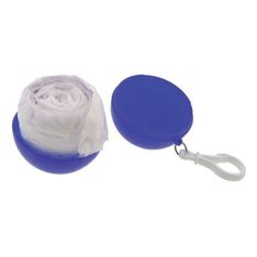 Rain Poncho Ball Compact Case with Clip