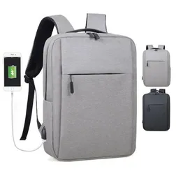 Wirra USB Charging Laptop Backpack Water Resistant Polyester