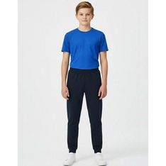 Kids French Terry Track Pants with Zippered Pockets