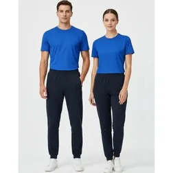Unisex Poly Cotton French Terry Track Pants