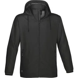Tritium Lightweight Water Resistant Shell Jacket with Stowable Hood
