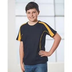 TrueDry Cotton Back Micromesh Kids Sports Tee