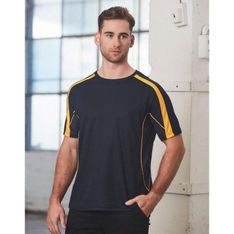 TrueDry Cotton Back Micromesh Mens Fashion Tee