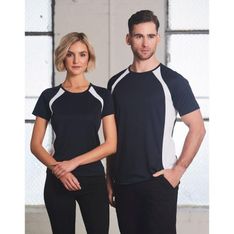 Sprint Ladies CoolDry Ottoman Polyester Athletic Tee with Mesh Panels