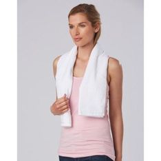 Terry Towelling Velour Finish Fitness Towel