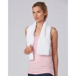 Terry Towelling Velour Finish Fitness Towel