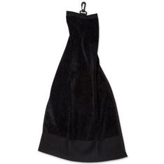 Yarn Dyed Terry Velour Cotton Golf Towel with Hook