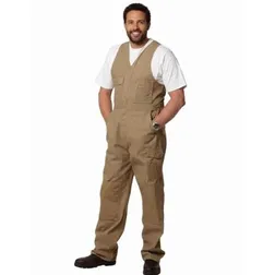 Action Back DURA WEAR Cotton Canvas Work Overalls