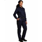 Ladies Heavy Cotton Drill Cargo Pants UPF 50