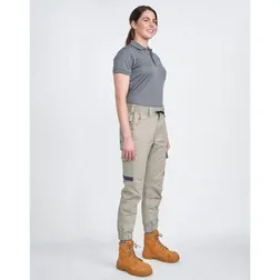 Cotton Stretch Drill Cuffed Work Pants