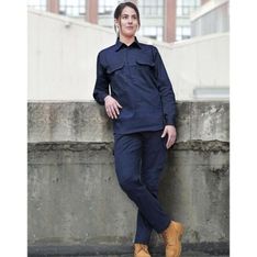Cool Breeze UPF Cotton Twill Long Sleeve Work Shirt