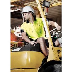 Squad UPF 50 Moisture Wicking High Visibility Polo