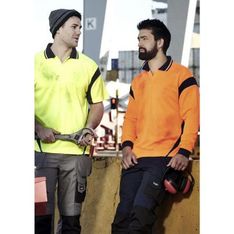 Aztec High Visibility Moisture Wicking Polo UPF 50