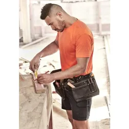 High Visibility Polyester Rayon Safety Tee with UPF Protection