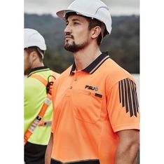 Moisture Wicking Stretch Polyester Hi Vis Shirts
