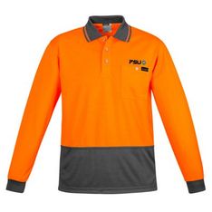 CoolDry Polyester Tencel Long Sleeve Hi Vis Shirts