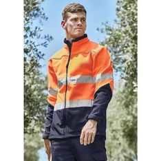 UPF 50 Waterproof Hi Vis Softshell Jacket