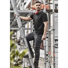 Mens Streetworx Stretch Twill Trousers Terry Lined UPF Rated
