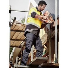 Mens Lightweight Cotton Drill Cargo Pants Easy Fit