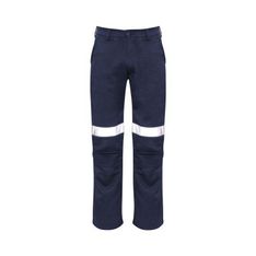 Modacrylic Cotton Fire Resistant Traditional Style Taped Work Trousers