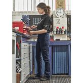 Womens Rugged Cooling Cotton Ripstop Cargo Pants UPF 50