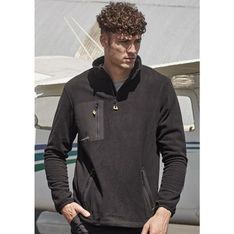 Streetworx Lightweight Quarter Zip Polar Fleece with UPF Protection