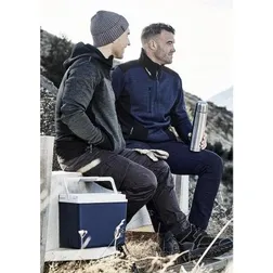 Streetworx Reinforced Knit Half Zip Pullover with Softshell Shoulders