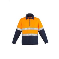 Hi Vis Half Zip Anti Pill Polar Fleece Pullover