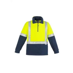 Hi Vis UPF 50 Anti Pill Polar Fleece Half Zip Pullover