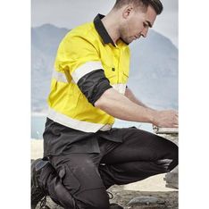 Rugged Cooling Hi Vis Taped Long Sleeve Shirt