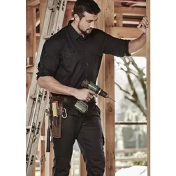 Rugged Cooling UPF 50 Cotton Ripstop Work Shirt