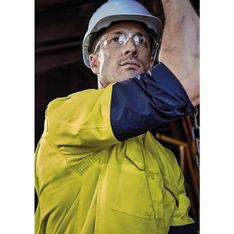 UPF 50 Cotton Twill Closed Front Work Shirt