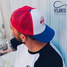 High Crown Trucker Polyester Foam Mesh Cap