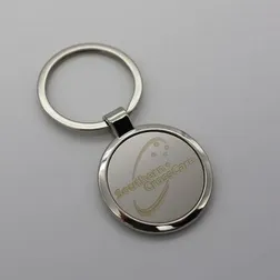 A4058 Anello Circular Promotional Metal Key Rings