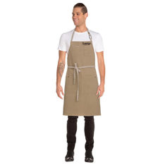 Austin Cotton Denim Bib Apron with Utility Pockets